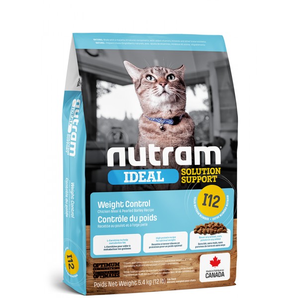 Nutram I12 Ideal Weight Control Cat 5,4kg