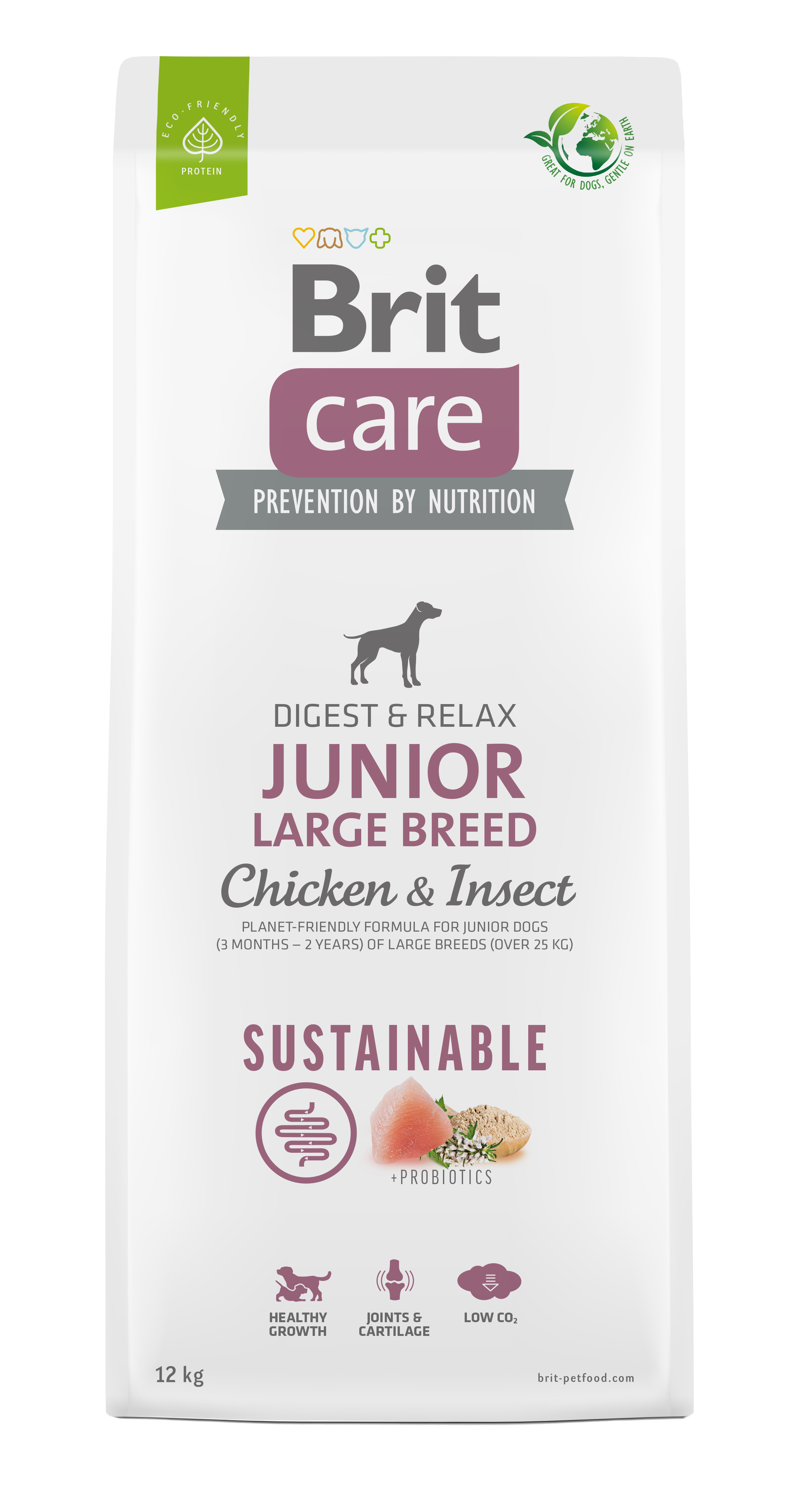 Brit Care Dog Sustainable Junior Large Breed 1kg