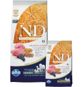 N&D Low Grain DOG Adult Mini Lamb & Blueberry 2,5kg
