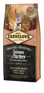 Brit Carnilove Dog Puppy Large Breed Salmon&Turkey 12kg