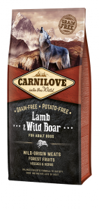 Brit Carnilove Dog Lamb&Wild Boar 12kg