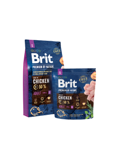 Brit Premium by Nature Adult  S 8kg