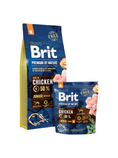 Brit Premium by Nature Junior M 15kg