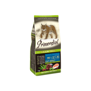 Primordial Grain Free Cat Adult Salmon & Tuna 2kg