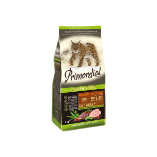 Primordial Grain Free Cat Adult Duck & Turkey 2kg