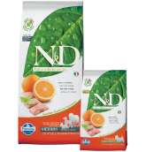 N&D Grain Free DOG Adult Mini Fish & Orange 7kg