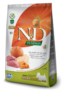  N&D Grain Free Dog Pumpkin Adult Mini Boar & Apple 2,5kg