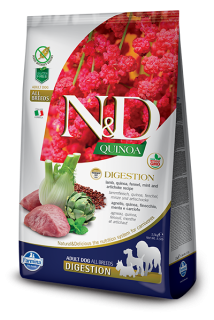 N&D GF Quinoa DOG Digestion Lamb & Fennel 7kg