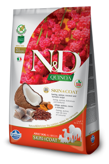 N&D GF Quinoa DOG Skin & Coat Herring & Coconut 2,5kg