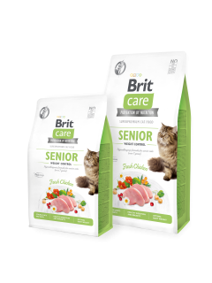 Brit Care Cat Grain-Free Senior Weight Control 7 kg