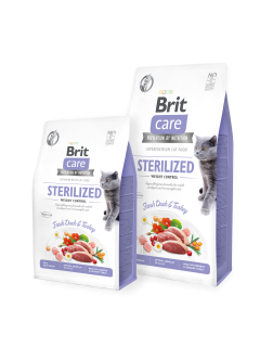 Brit Care Cat Grain-Free Sterilized Weight Control 2 kg