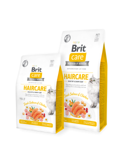 Brit Care Cat Grain Free Haircare Healthy & Shiny Coat 7 kg