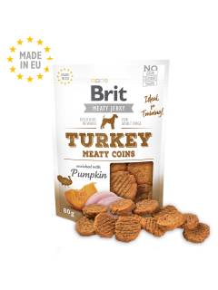 Brit Meat Jerky Snack – Turkey Meaty coins 200g