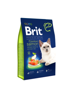Brit Premium by Nature Cat Sterilized Salmon 800g