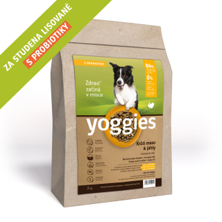 Yoggies Krůtí maso & jáhly 15kg