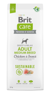 Brit Care Dog Sustainable Adult Medium Breed 12kg