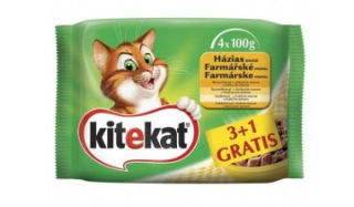 Kitekat farmářské menu 4x100g
