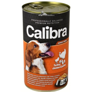 Calibra dog krůta & kuřecí & těstoviny v želé 1240g
