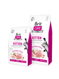 Brit Care Cat Grain Free Kitten Healthy Growth & Development 400 g