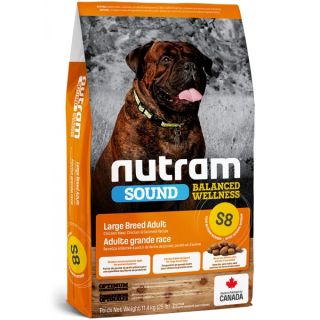 Nutram S8 Sound Adult Dog Large Breed 11,4kg