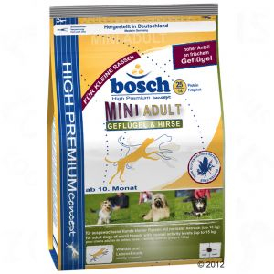Bosch Dog Adult Mini Drůbeží & Proso 3kg