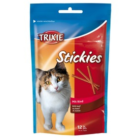 Esquisita STICKIES drůbeží tyčinky kočka 12ks