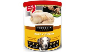 Topstein kuře v plechu 855g 