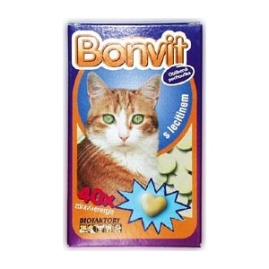 Bonvit kočka s lecitinem 40 tbl.