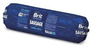 Brit Sausage With Lamb & Rice 800g