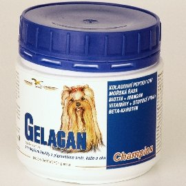 Gelacan Champion psi barevná plemena 150g 