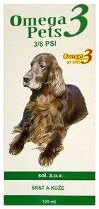 Omega3 pets 3/6 pes 125ml 