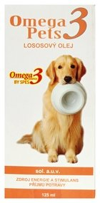 Omega3 pets Lososový olej pes 125ml