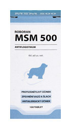 Roboran MSM 500 pro psy 100tbl 