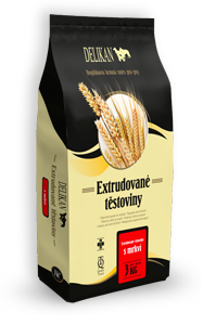 Delikan Extrudované těstoviny s mrkví 3kg
