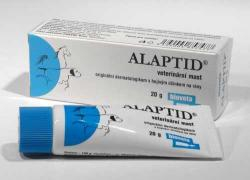 Alaptid veterinární mast 20g