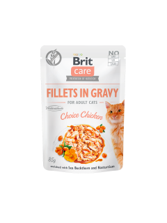 Brit Care Cat Pouch Choice Chicken in Gravy 85g