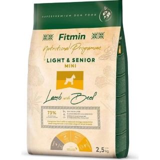 Fitmin Senior Mini Light Lamb & Beef 2,5kg