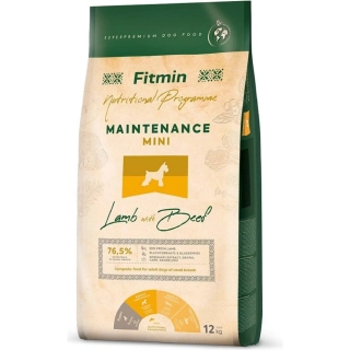 Fitmin Maintenance Mini Lamb&Beef 2,5kg