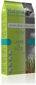 Nativia Adult Lamb & Rice 3kg