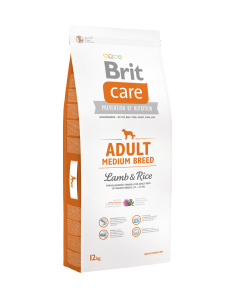 Brit Care Dog Adult Medium Breed Lamb & Rice 1kg