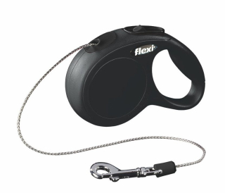 Flexi vodítko New Classic XS lanko 3m/8kg černé