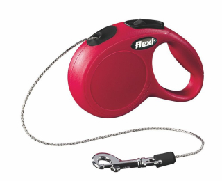 Flexi vodítko New Classic XS lanko 3m/8kg červené