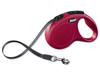 Flexi vodítko New Classic XS pásek 3m/12kg červené