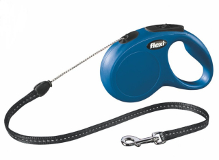 Flexi vodítko New Classic S lanko 5m/12kg modré