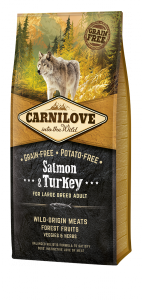Brit Carnilove Dog Adult Large Breed Salmon&Turkey 1,5kg