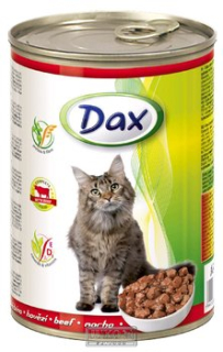 Dax hovězí kousky kočka 415g