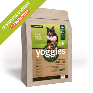 Yoggies jehněčí & bílá ryba 5 kg