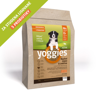 Yoggies Mini Active Kachna a zvěřina 5 kg