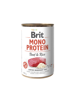 Brit Mono Protein Beef & Brown Rice 400g