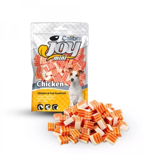 Calibra Joy Mini Chicken & Cod Sandwich 70g NEW 